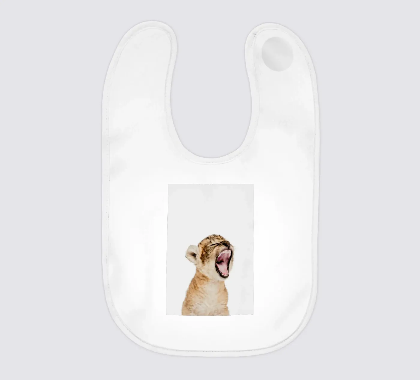 Sleepy Leopard Babylätzchen von Paws & Claws