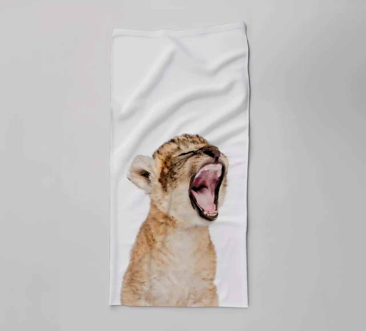 Sleepy Leopard asciugamano da bagno da Paws & Claws