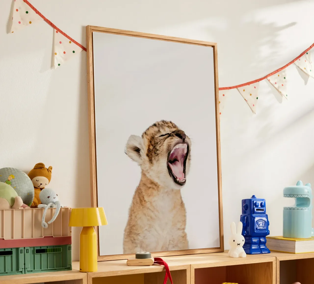 Sleepy Leopard acrylic glass by Paws & Claws