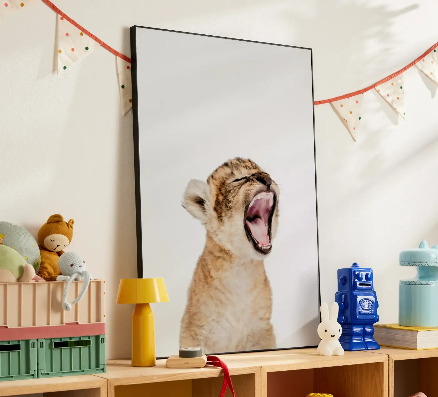 Sleepy Leopard forex plate by Paws & Claws