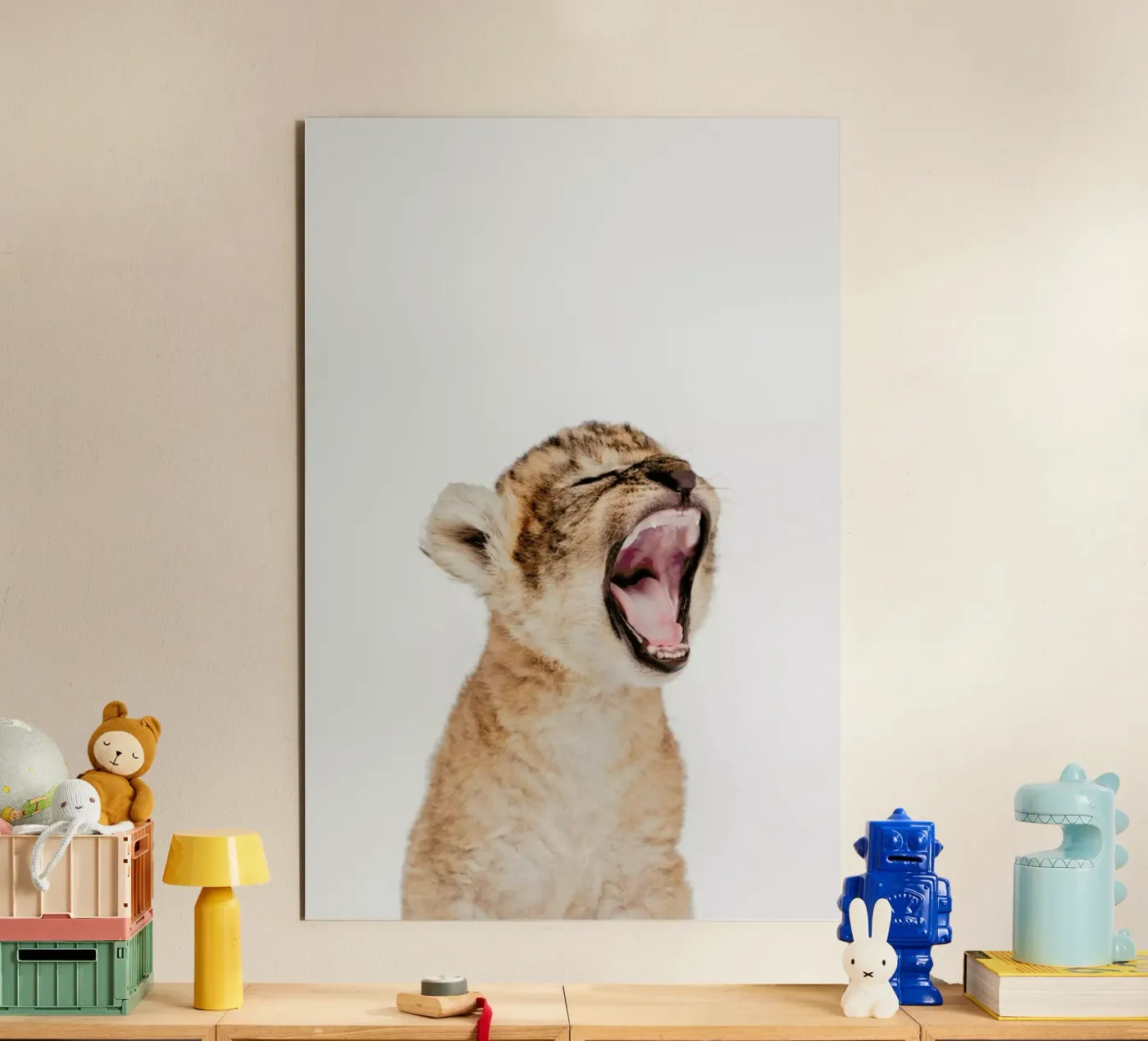 Sleepy Leopard forex plate by Paws & Claws