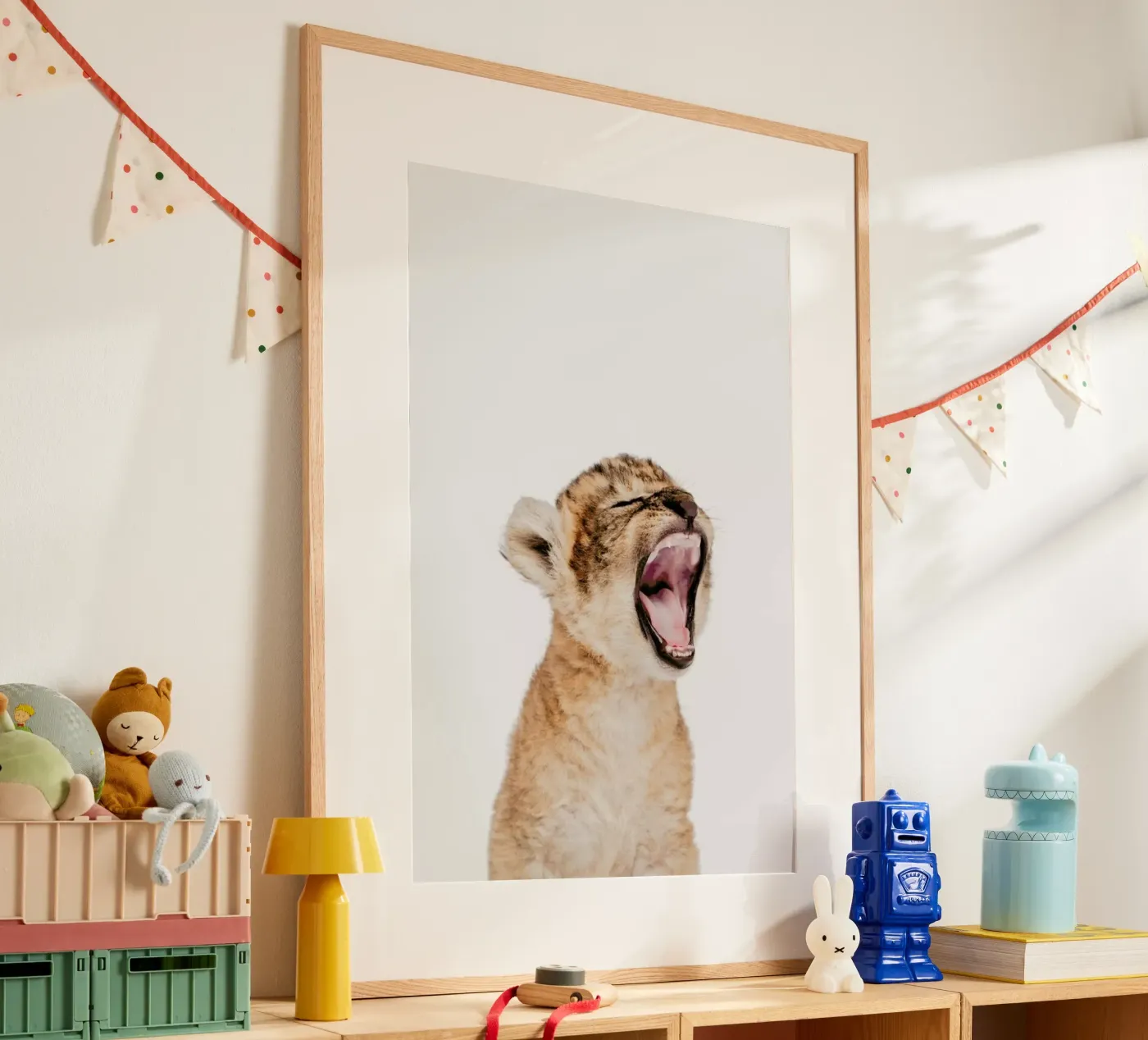 Sleepy Leopard poster by Paws & Claws