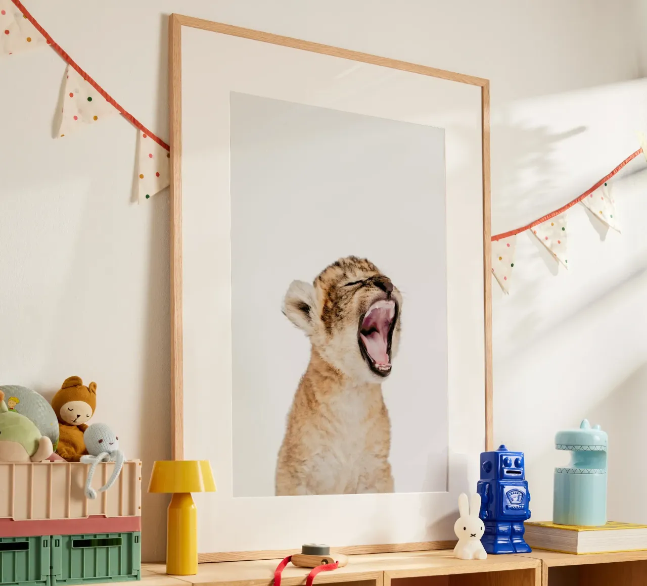 Sleepy Leopard poster da Paws & Claws