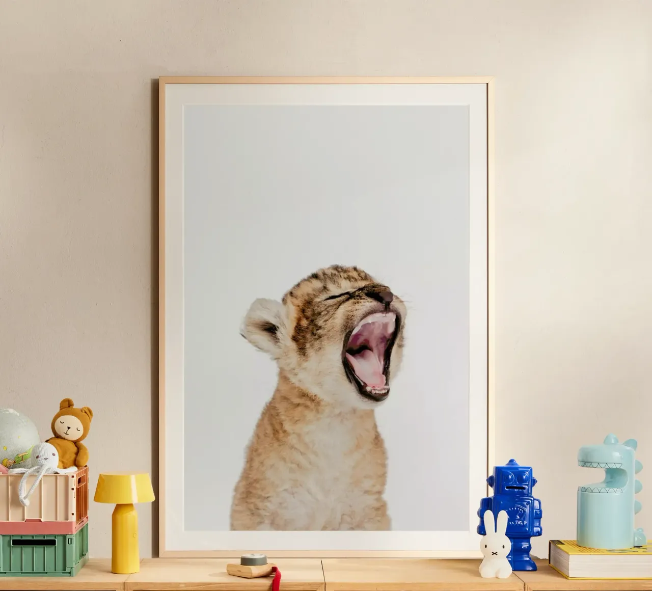 Sleepy Leopard poster da Paws & Claws