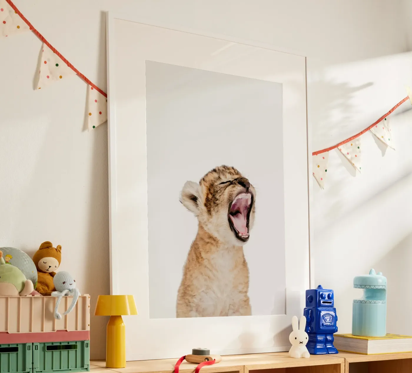 Sleepy Leopard poster by Paws & Claws