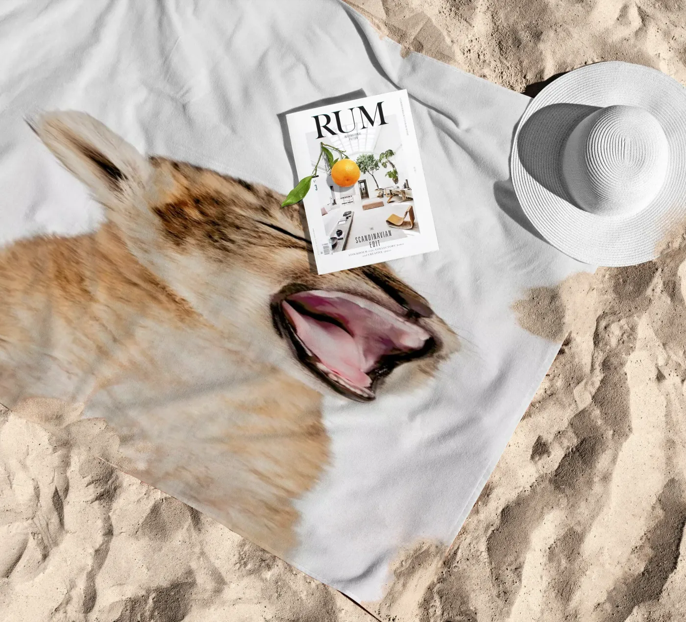 Sleepy Leopard telo mare da Paws & Claws