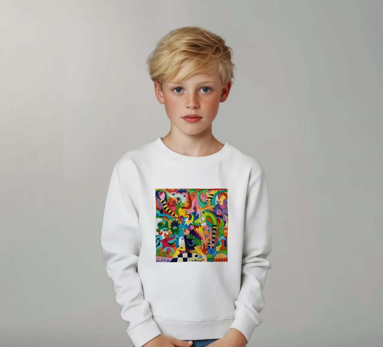 Ensemble di creature stravaganti felpa bambino da Monarco Virtuoso