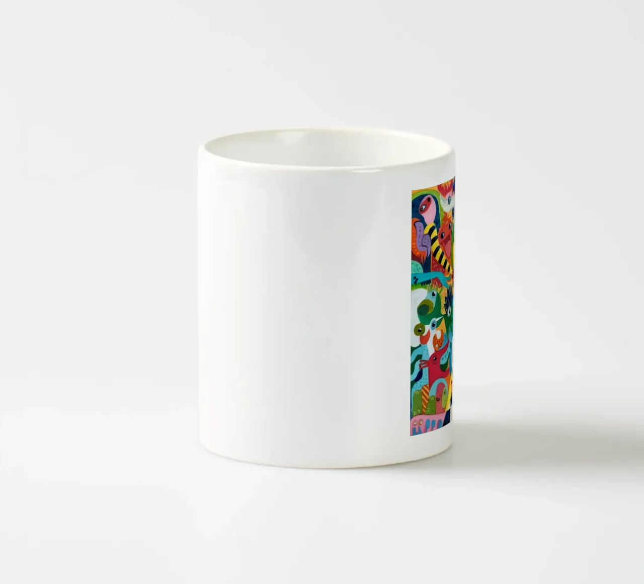 Ensemble di creature stravaganti tazza in ceramica da Monarco Virtuoso