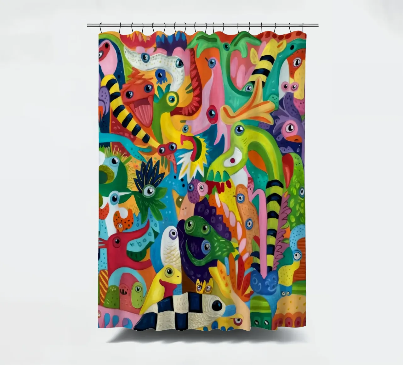 Ensemble di creature stravaganti tenda da doccia da Monarco Virtuoso