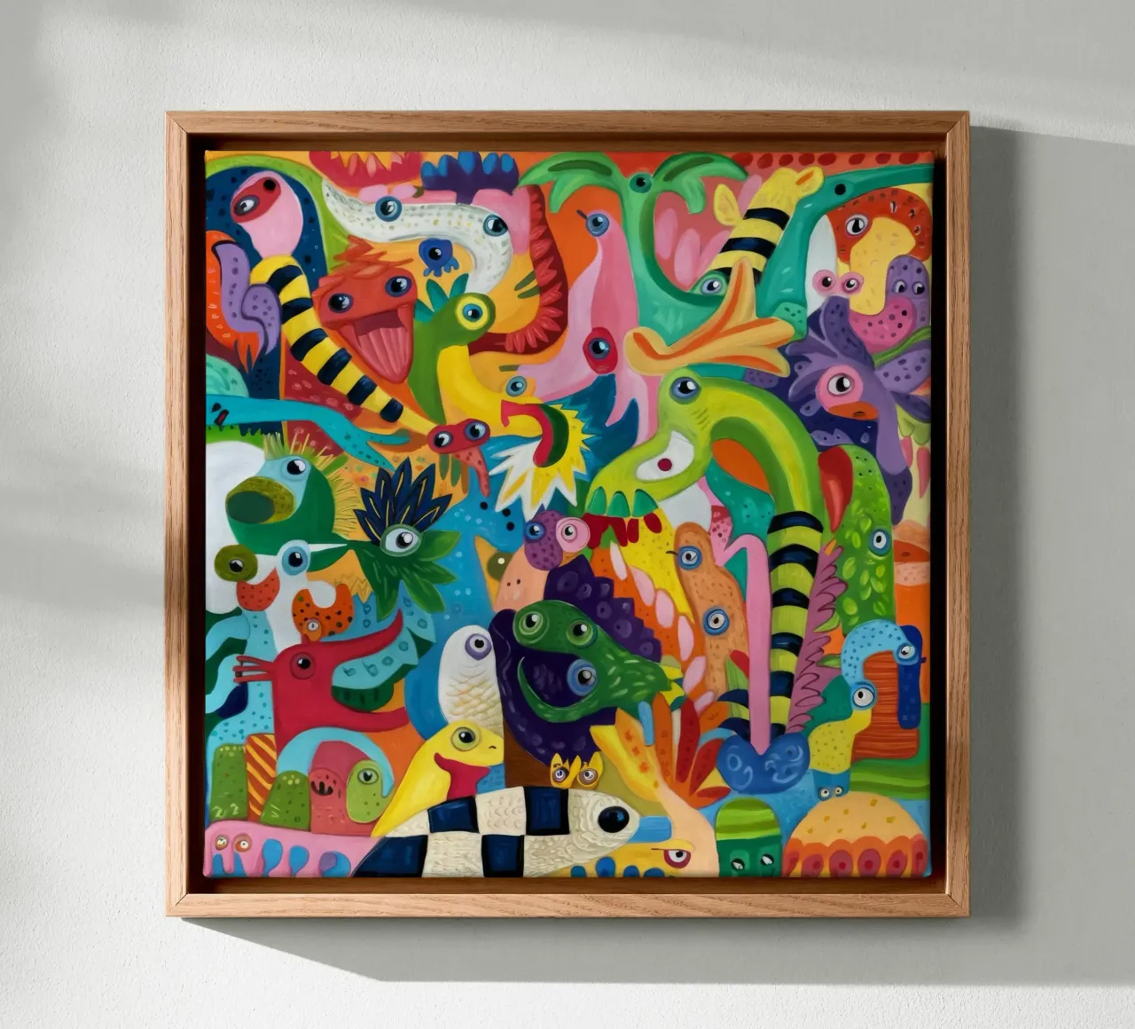 Ensemble di creature stravaganti tela da Monarco Virtuoso