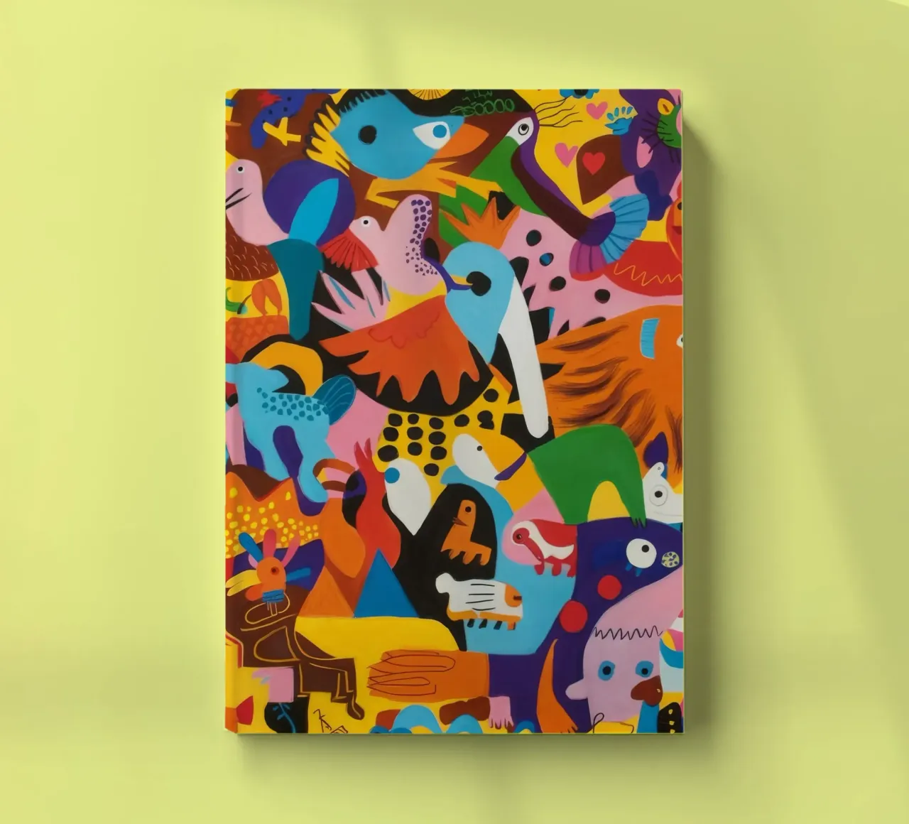Enigmatic Avian Symphony notebook by Monarco Virtuoso