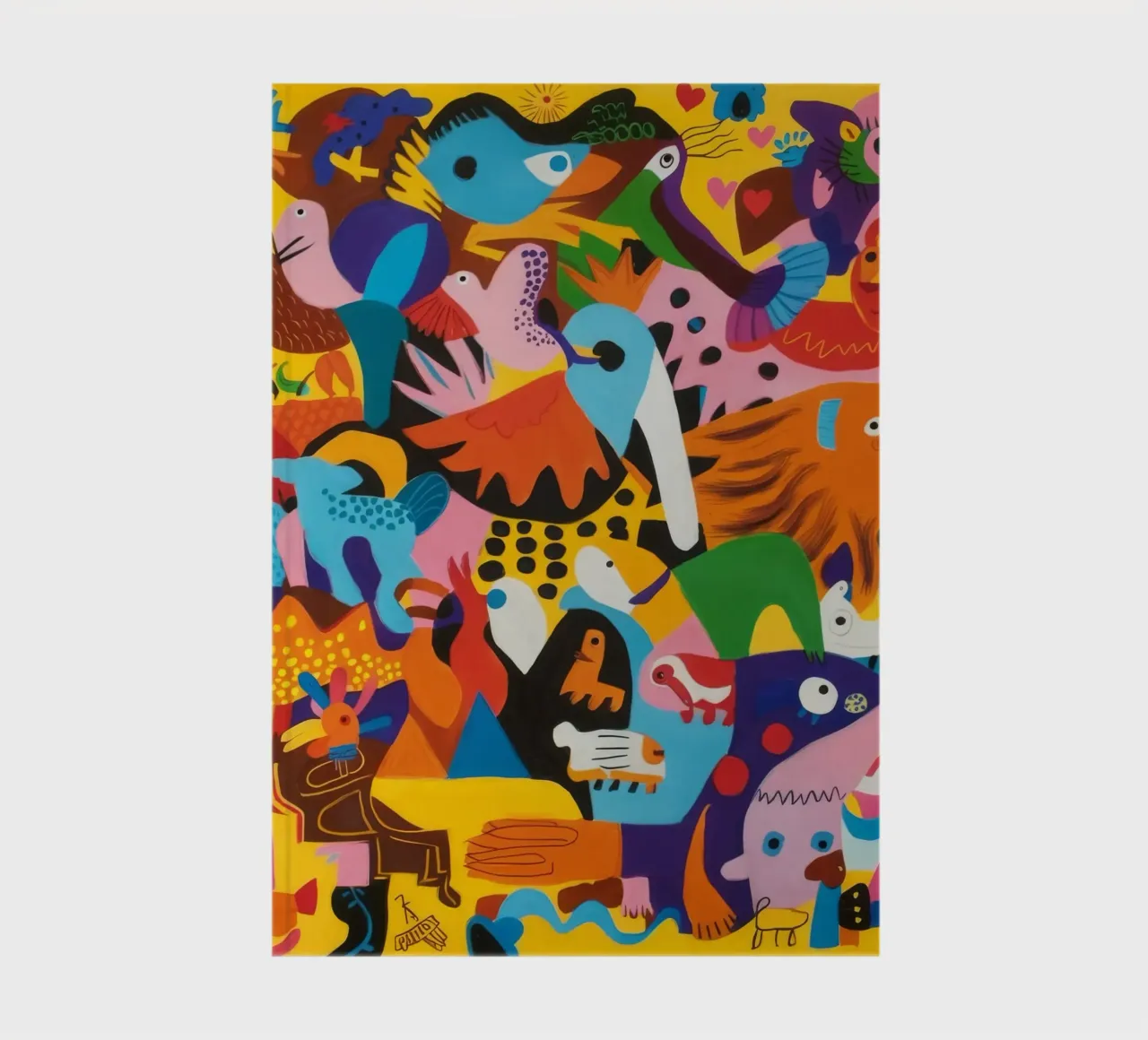 Enigmatic Avian Symphony notebook by Monarco Virtuoso