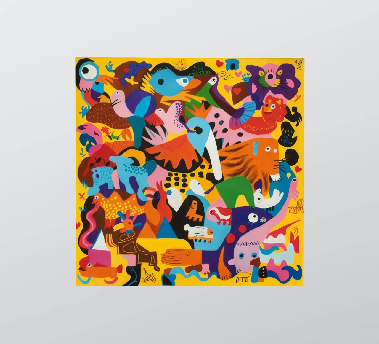 Enigmatic Avian Symphony sticker by Monarco Virtuoso