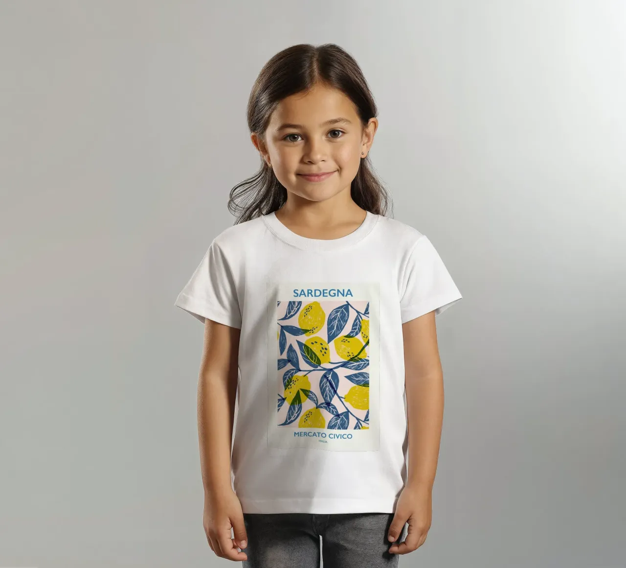 Mercato Civico kids t-shirt by Pure