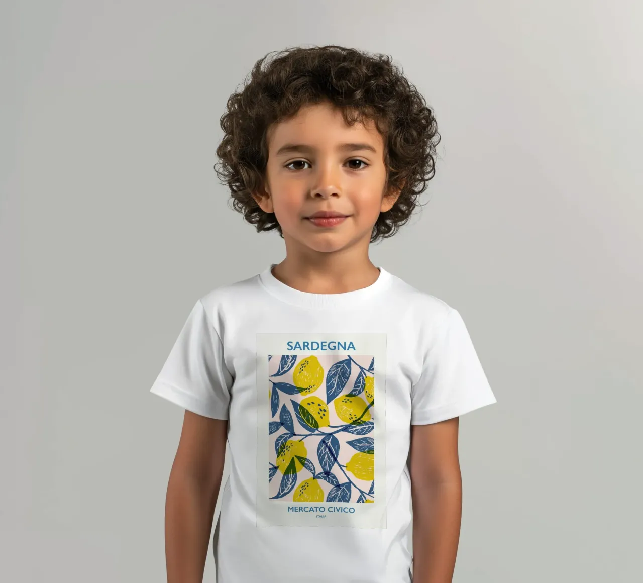 Mercato Civico kids t-shirt by Pure