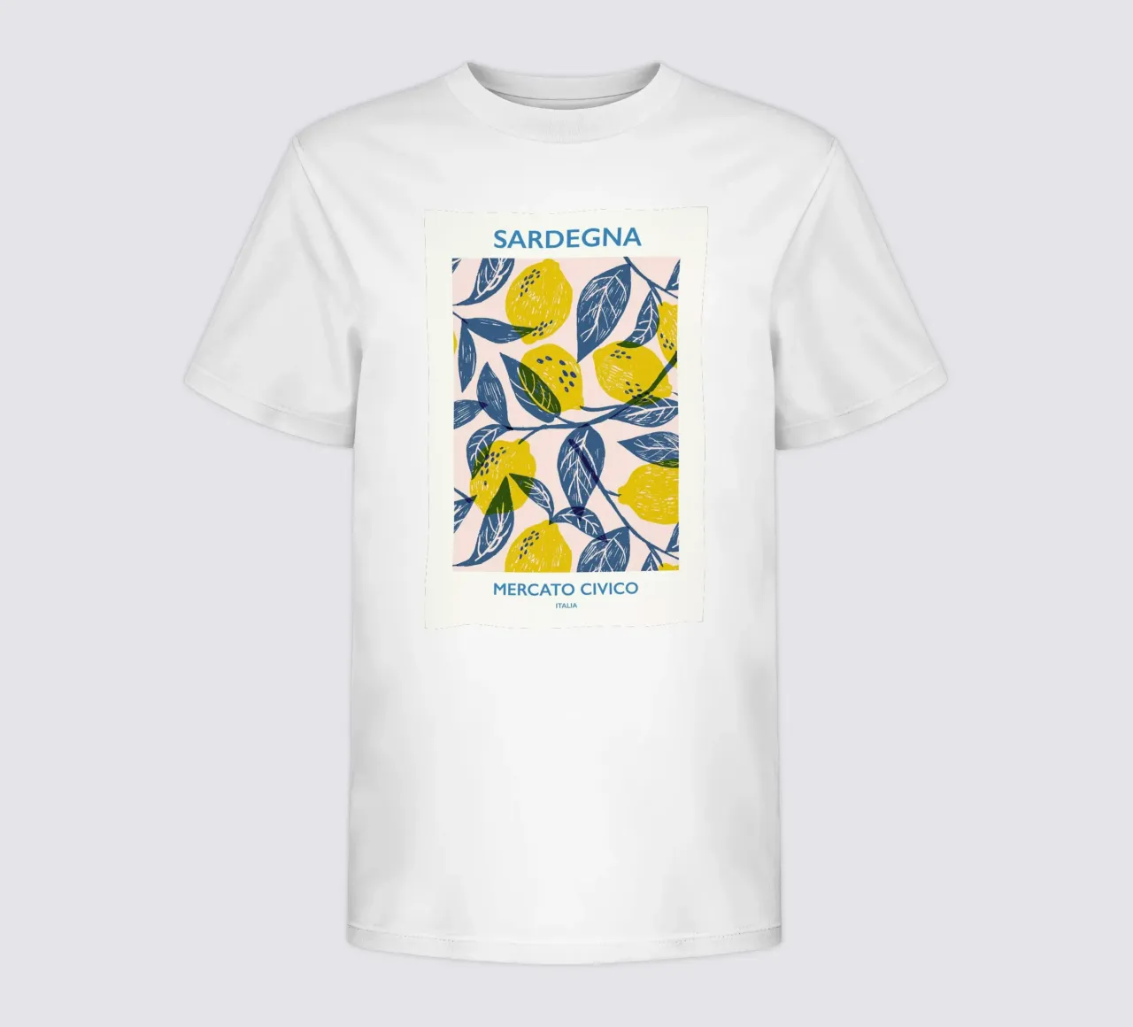 Mercato Civico kids t-shirt by Pure