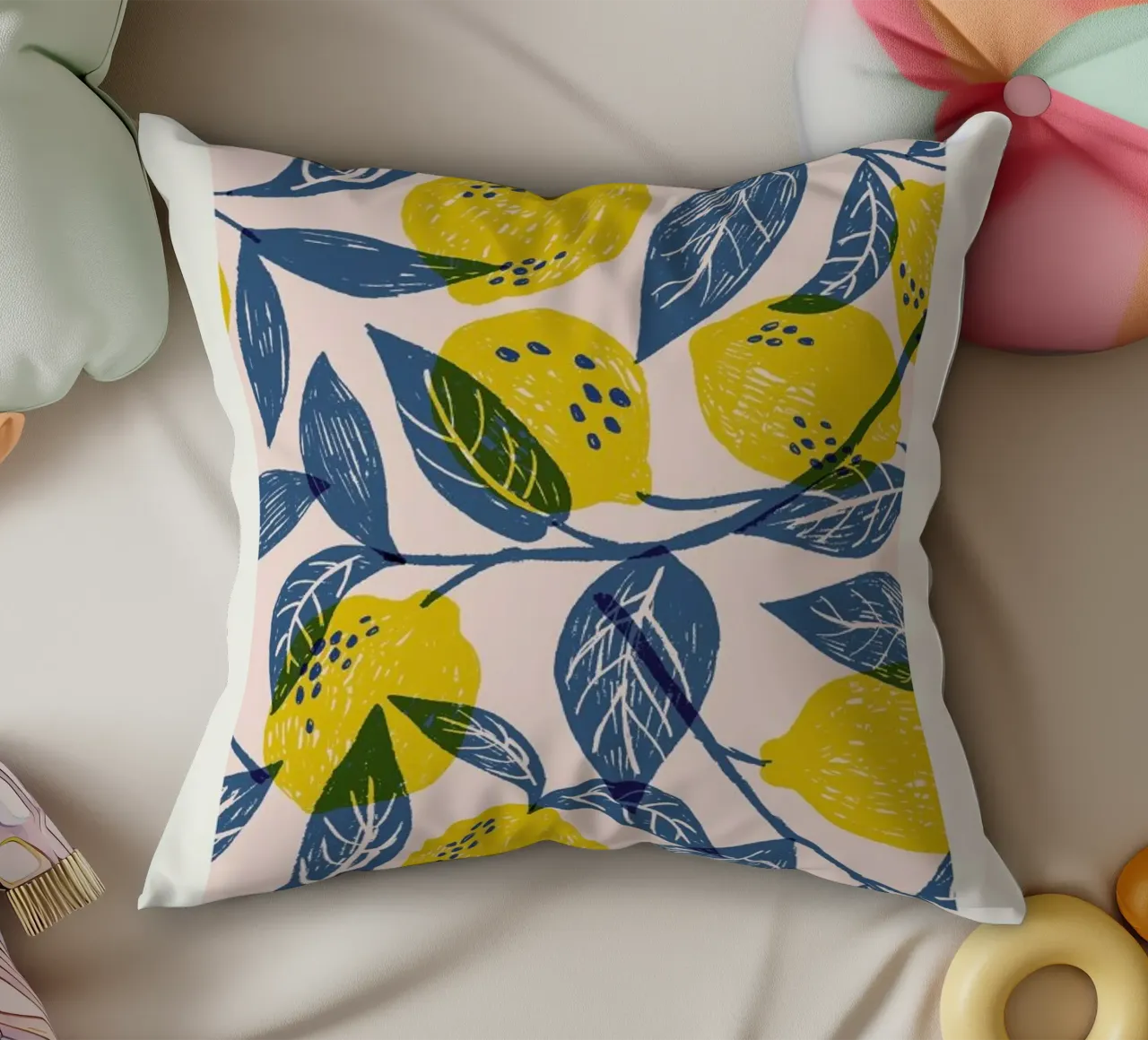 Mercato Civico decorative cushion by Pure