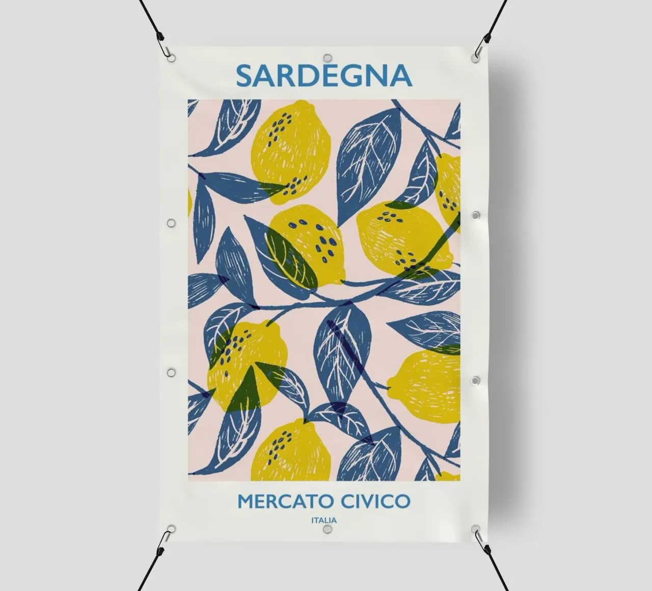 Mercato Civico pvc cover by Pure