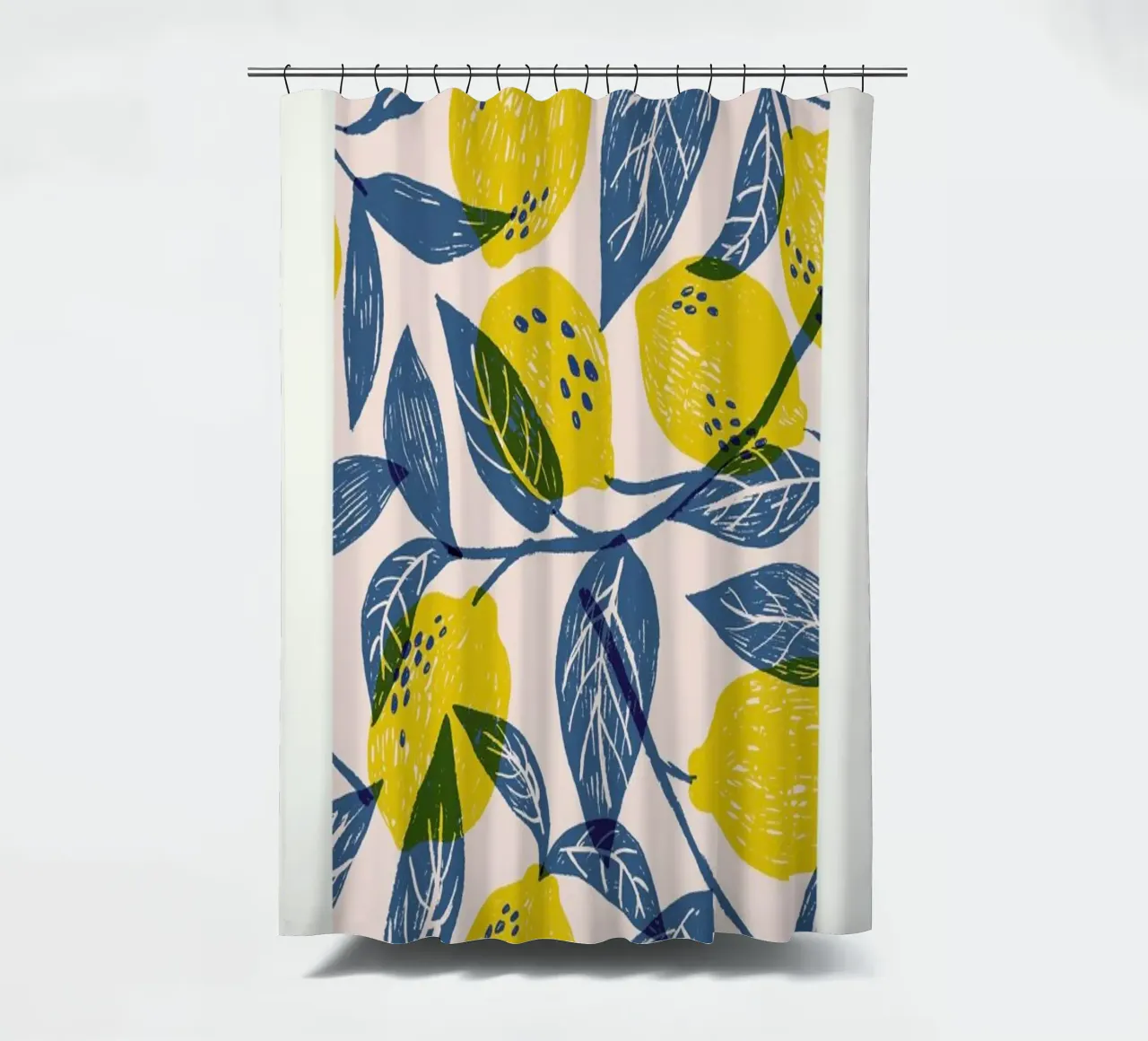 Mercato Civico shower curtain by Pure