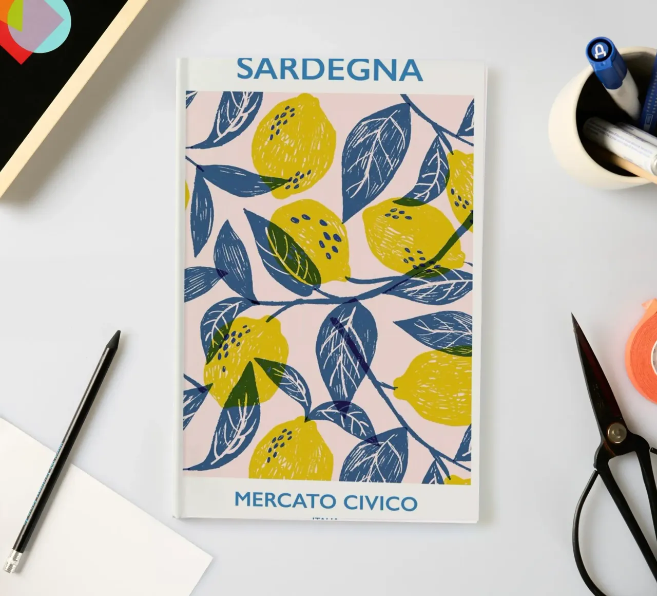 Mercato Civico Notizbuch von Pure