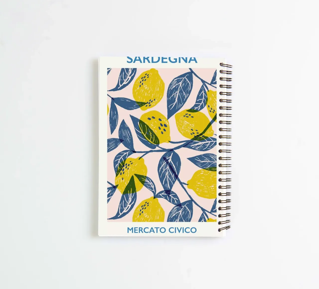 Mercato Civico spiral notebook by Pure