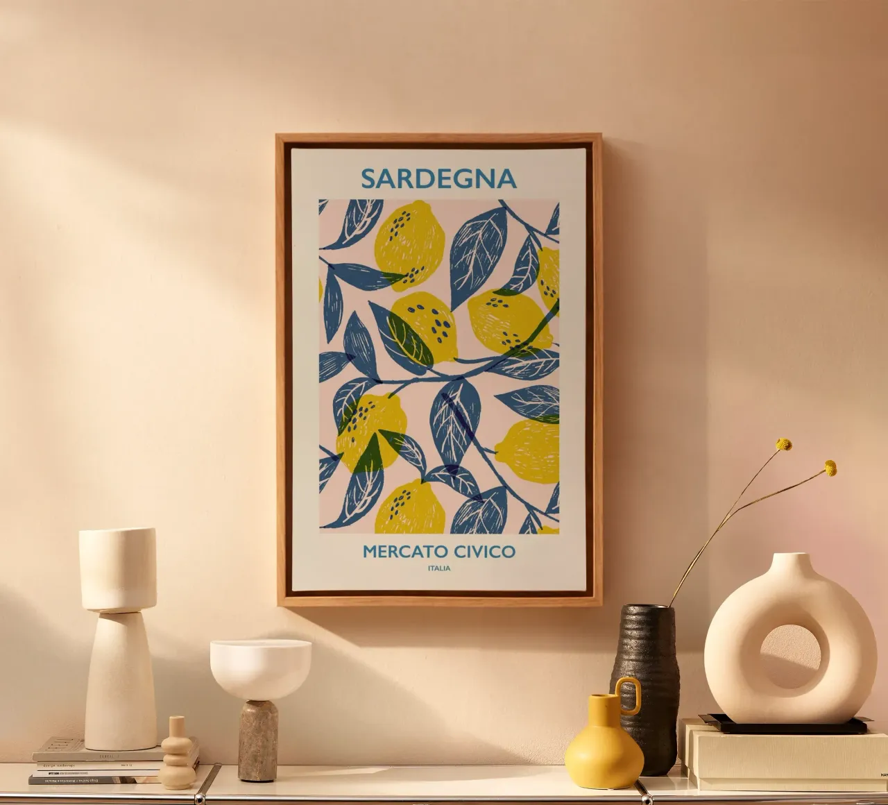 Mercato Civico canvas by Pure