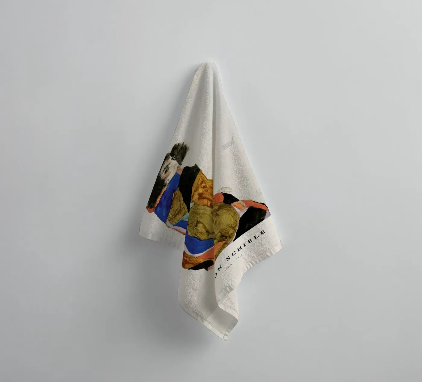 Schiele - Moa towel by Vintage by JUNIQE