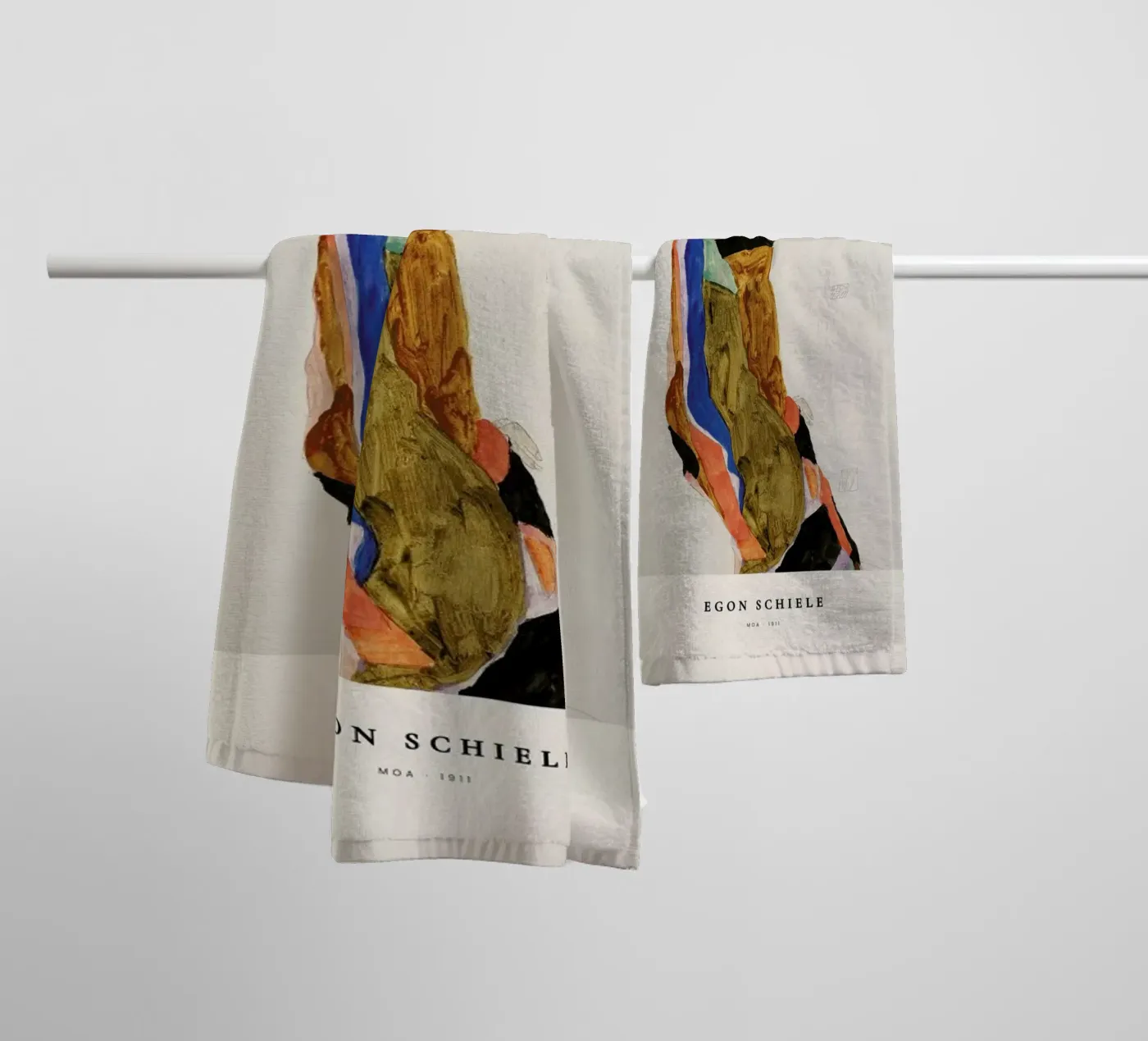 Schiele - Moa towel by Vintage by JUNIQE