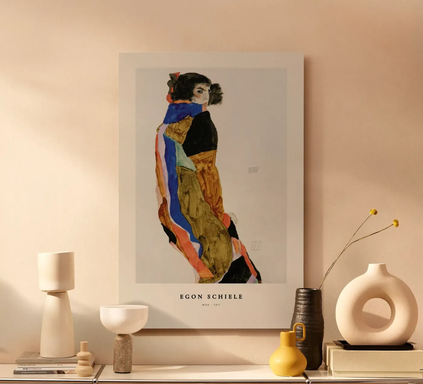 Schiele - Moa alluminio dibond da Vintage by JUNIQE