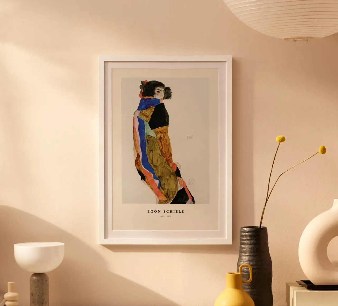 Schiele - Moa poster da Vintage by JUNIQE