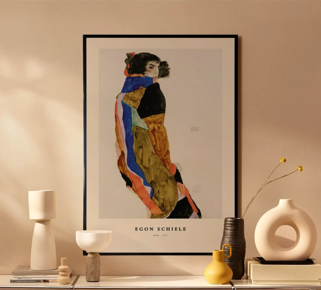 Schiele - Moa poster da Vintage by JUNIQE