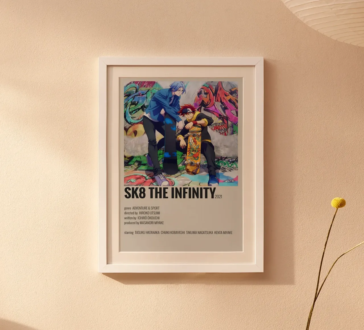 SK8 THE INFINITY 2021 poster da Totoya