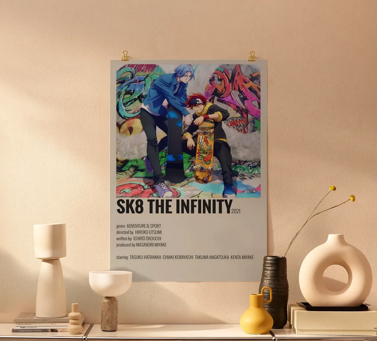 SK8 THE INFINITY 2021 poster da Totoya