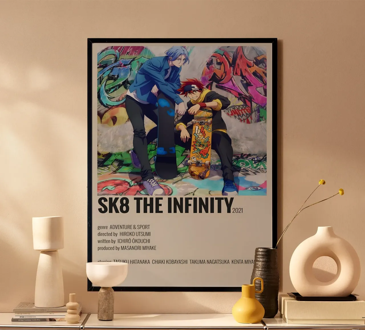 SK8 THE INFINITY 2021 poster da Totoya