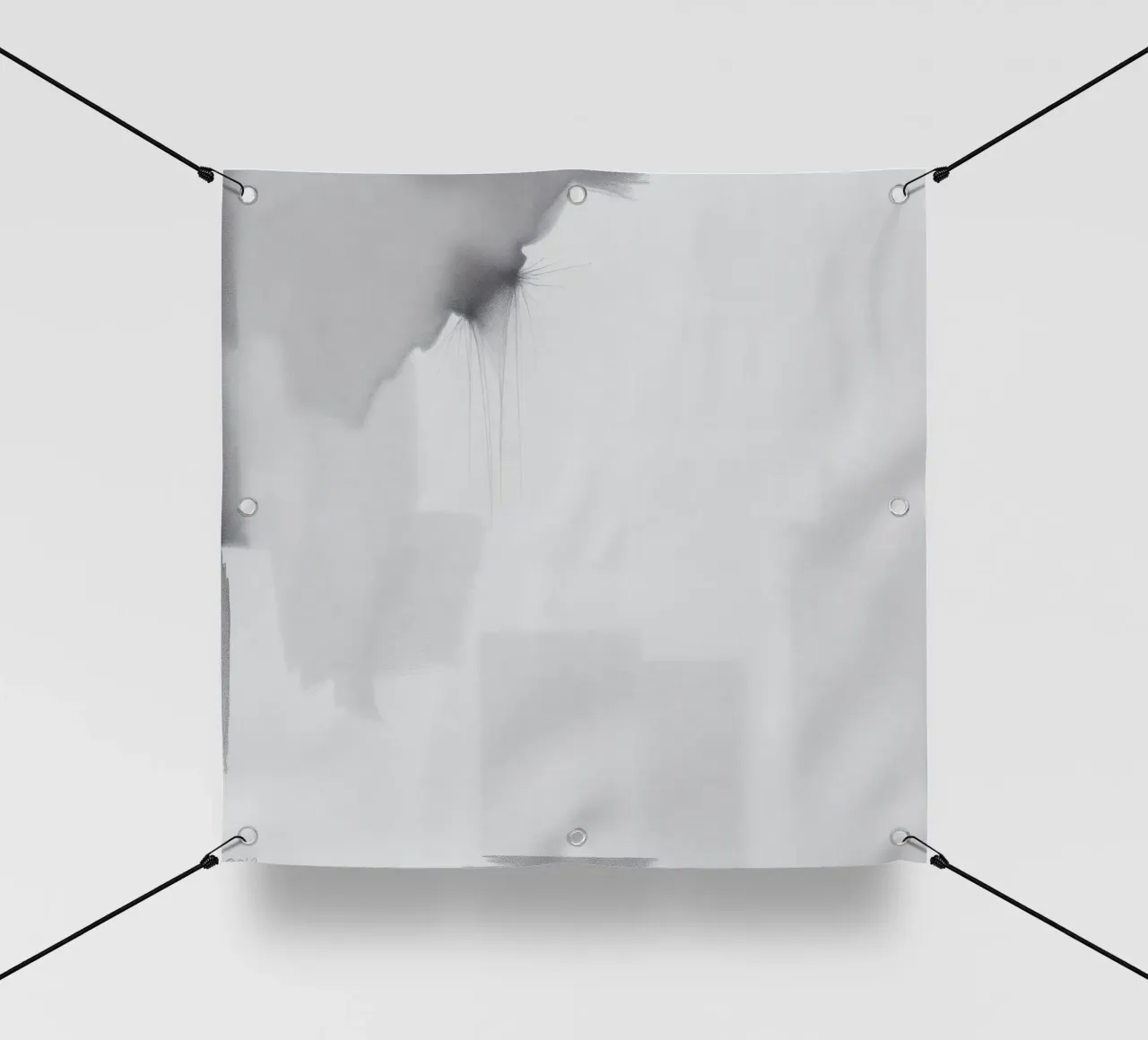 Pareti grigie telo in pvc da DesignDoodle