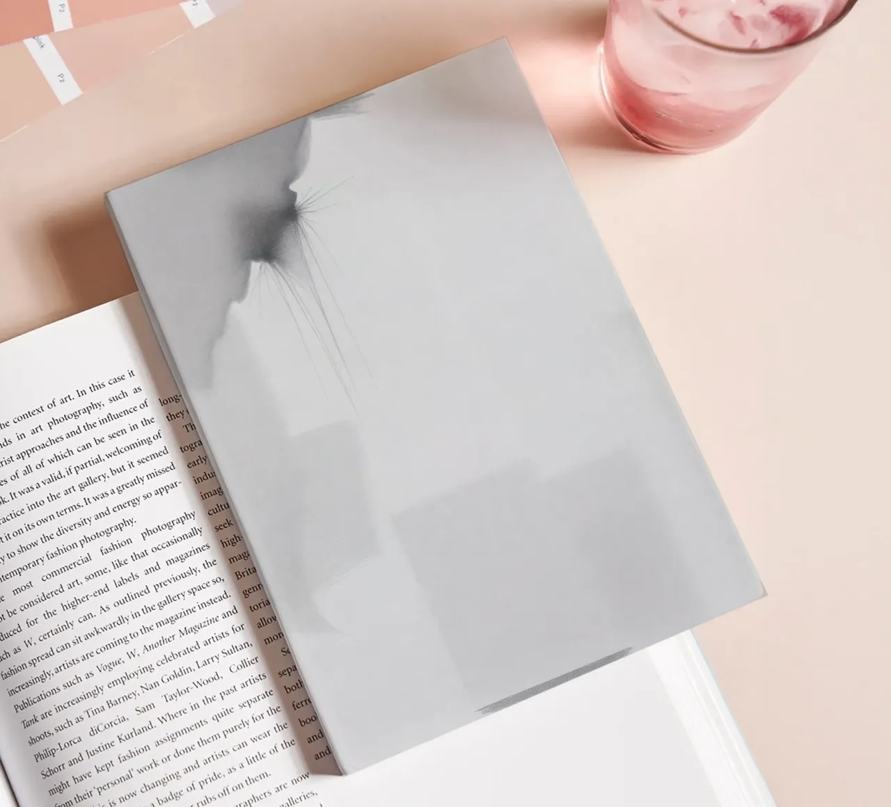 Gray Walls notebook by DesignDoodle