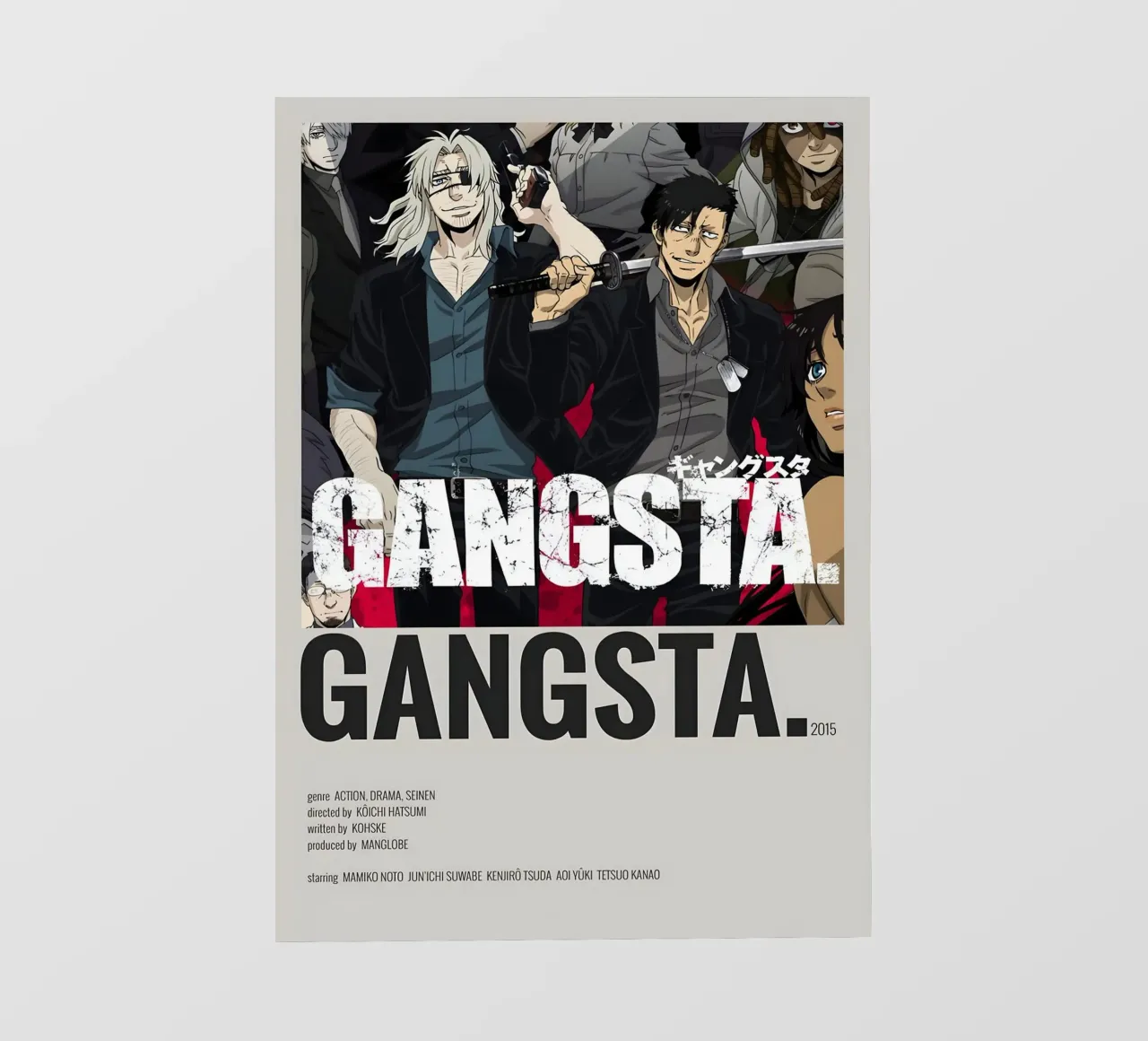 GANGSTA. 2015 photo wallpaper by Totoya