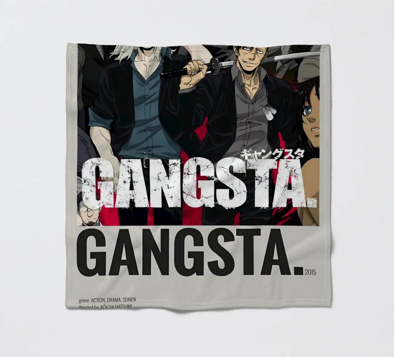 GANGSTA. 2015 coperta in pile da Totoya