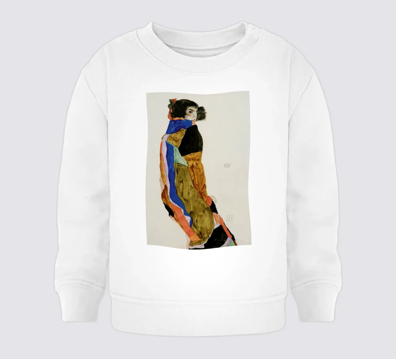 Schiele - Moa II felpa neonato da Vintage by JUNIQE