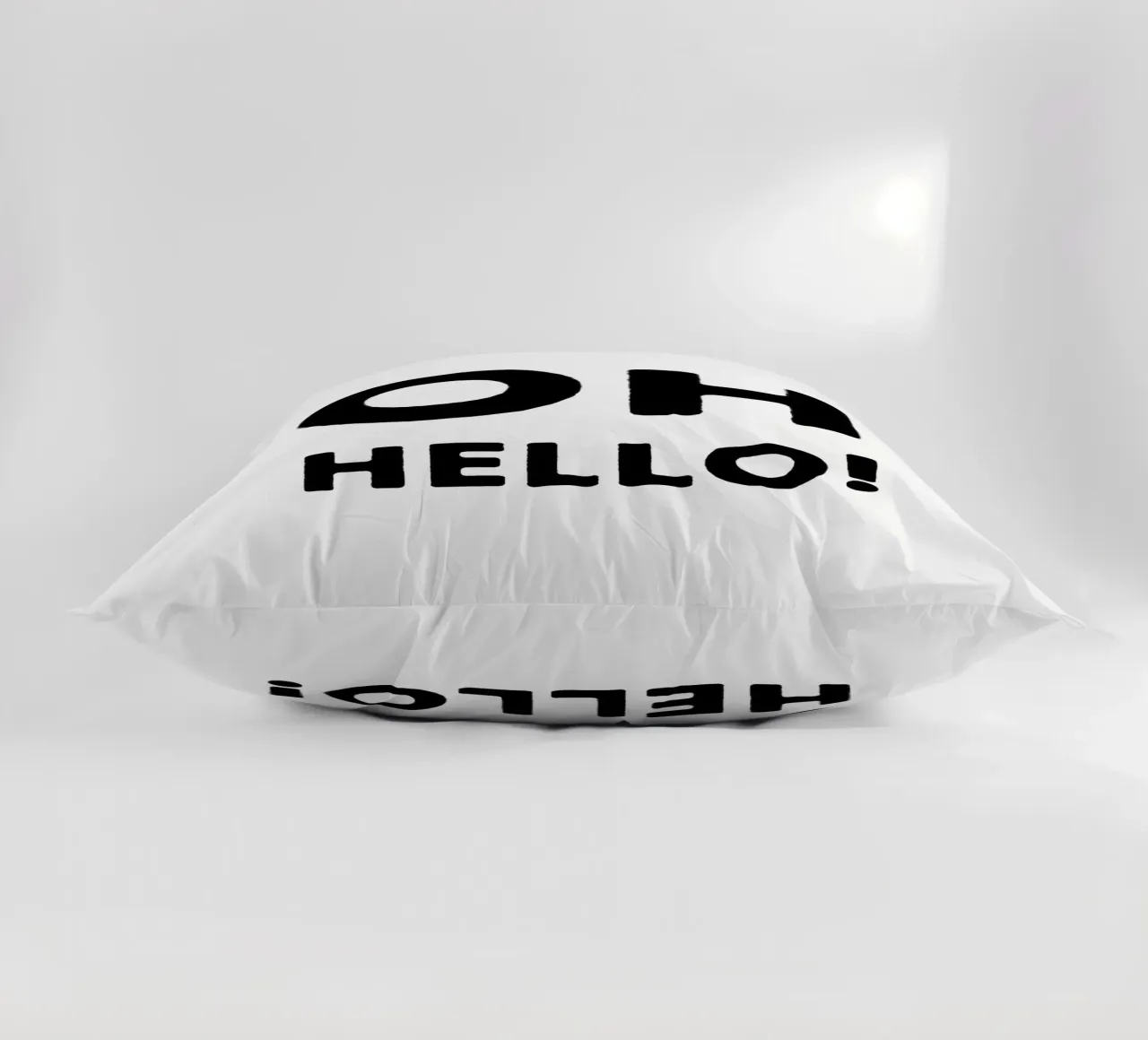 Oh hello :-) - Begrüßung - Flur - Geburt - Wiedersehen cuscino da keinkonzept
