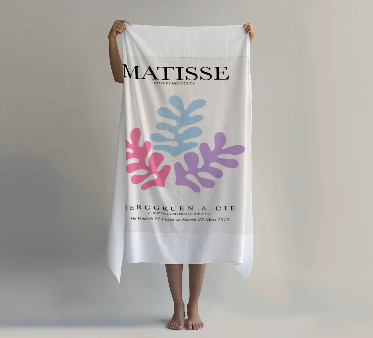 Colore della foglia di Matisse telo mare da Perdana shop