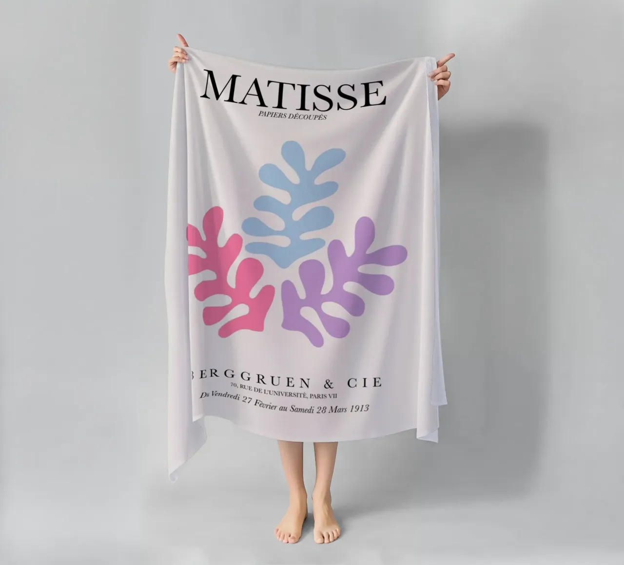 Colore della foglia di Matisse telo mare da Perdana shop