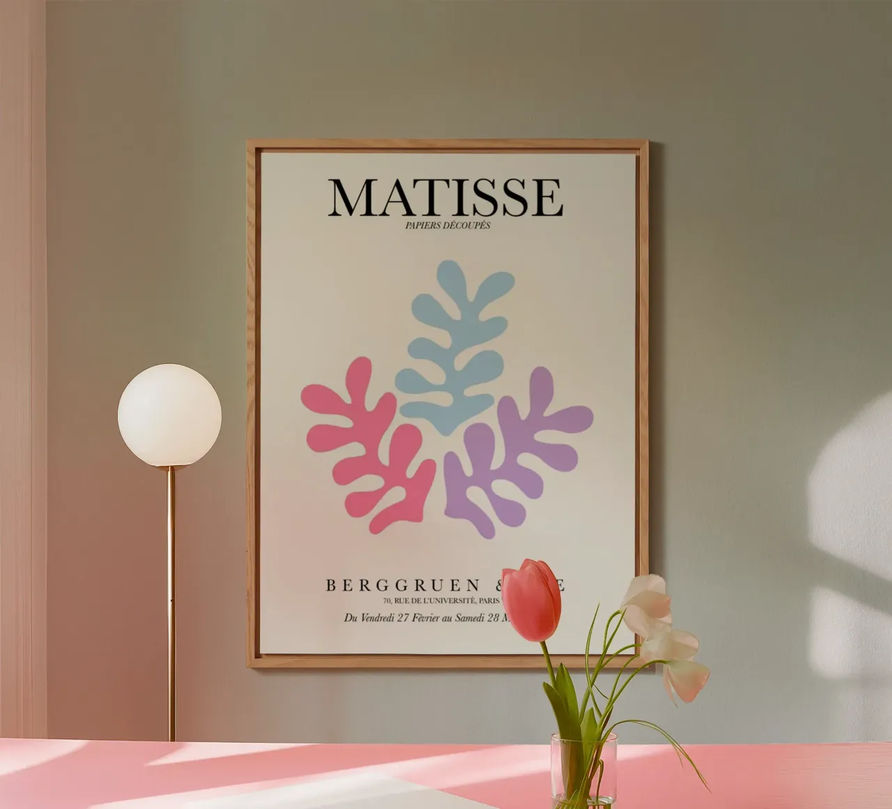 Colore della foglia di Matisse alluminio dibond da Perdana shop