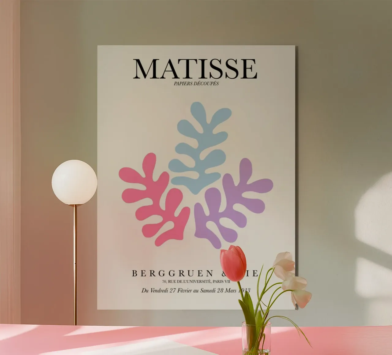 Colore della foglia di Matisse alluminio dibond da Perdana shop