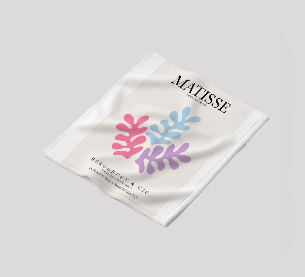 Colore della foglia di Matisse coperta in pile da Perdana shop