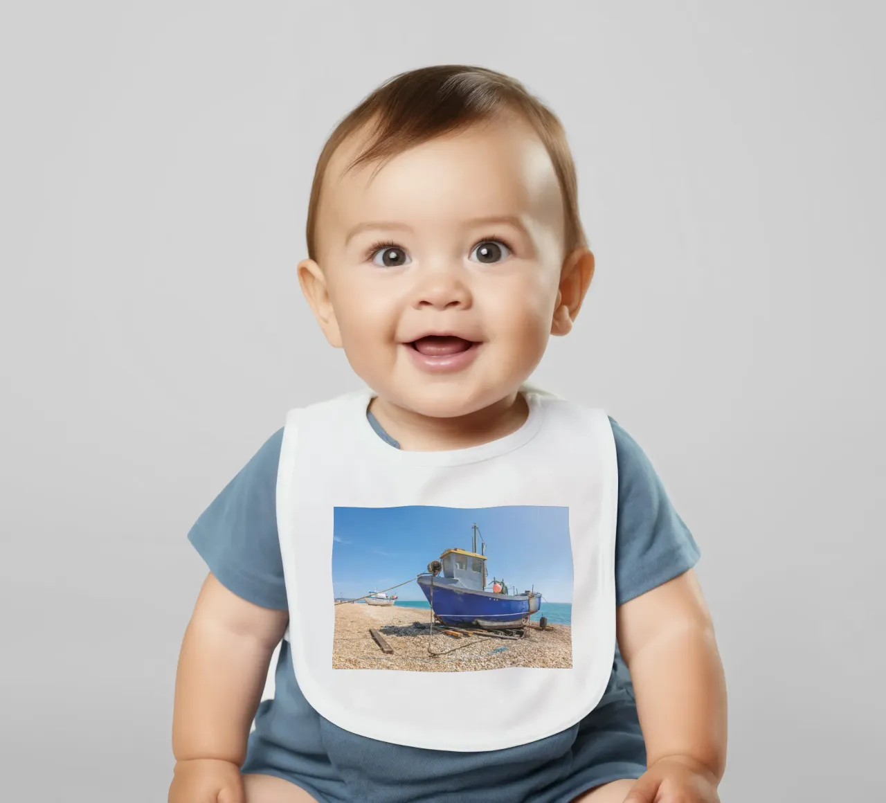 Visboten baby slabbetje van Dave Hare Photography