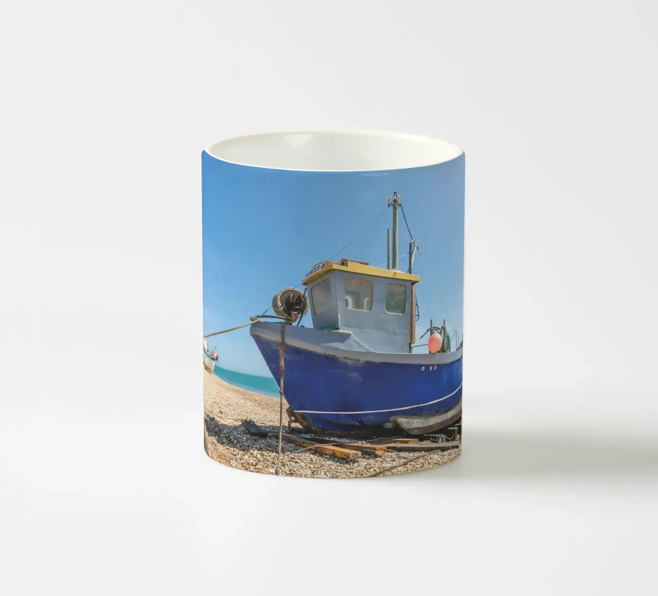 Barche da pesca tazza in ceramica da Dave Hare Photography
