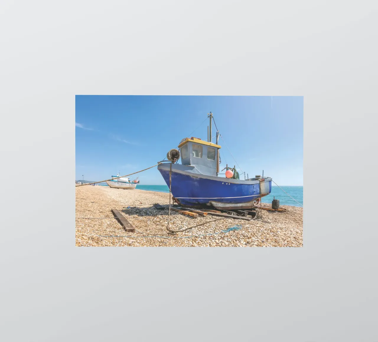 Fishing Boats sticker by Dave Hare Photography