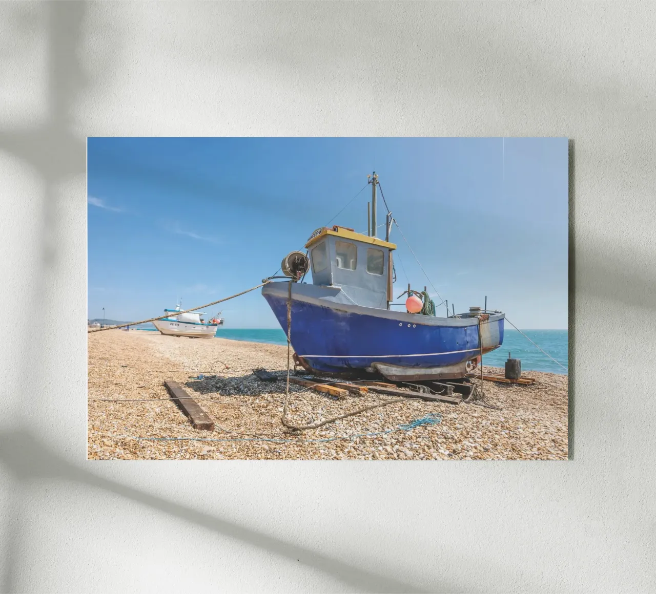 Fishing Boats acrylic glass by Dave Hare Photography