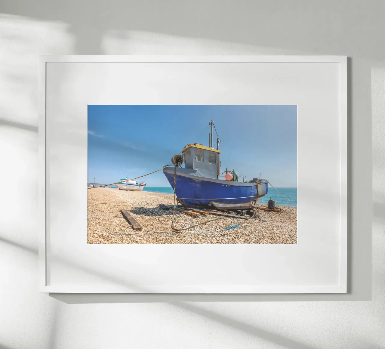 Fischerboote Poster von Dave Hare Photography